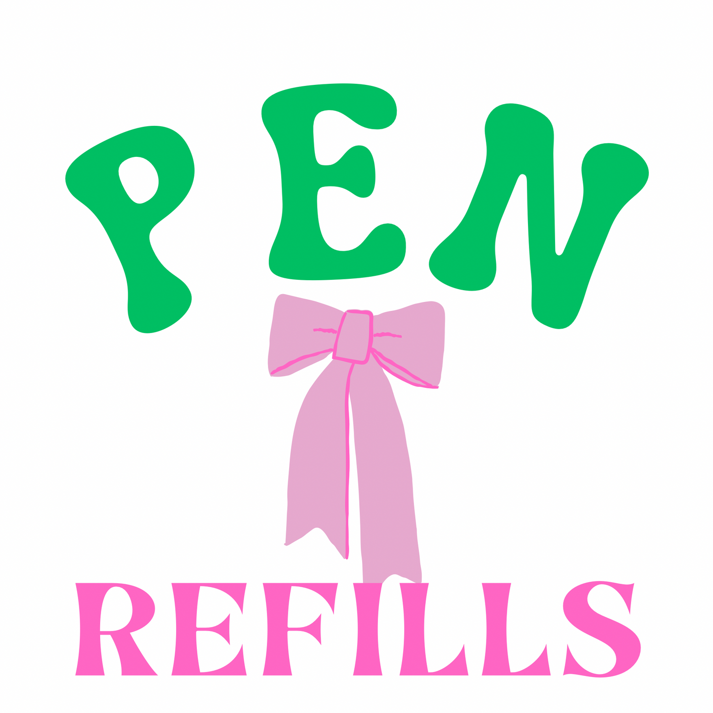 Ink pen refills